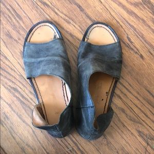 Free people leather shoe